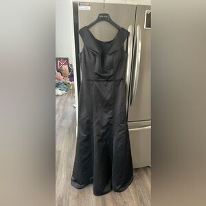 Full Length Formal Black Dress